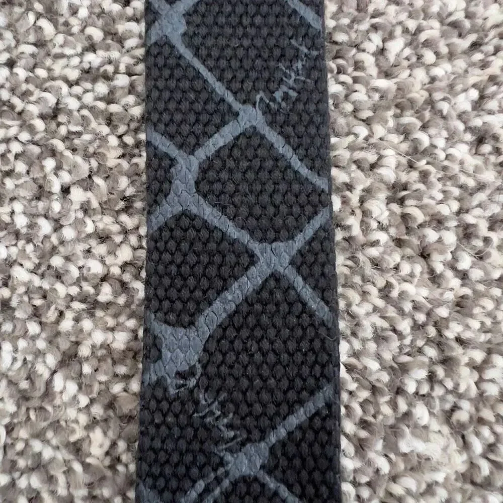 Kohls Black Patterned D-Ring Belt for Boy